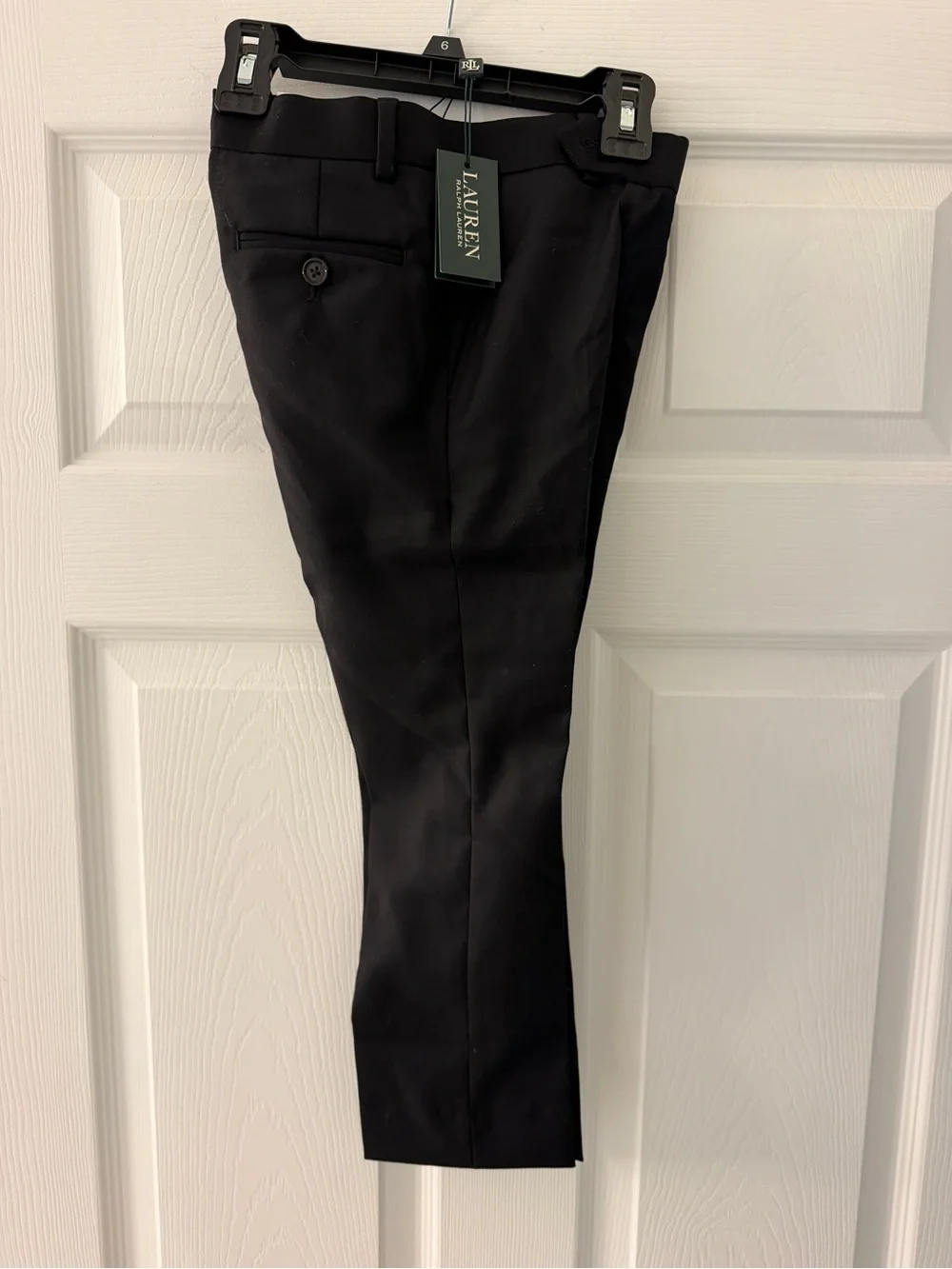 Ralph Lauren Youth Black Dress Pants size 6